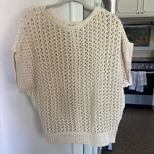 Free people chunky knit sweater vest S